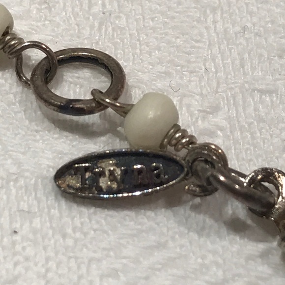 “Tryna”brand suede and stone necklace - Picture 4 of 9